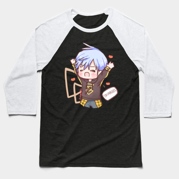 Ikaruga chibi Baseball T-Shirt by Kibo-Kibo